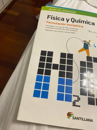 Física y química formulación inorgánica