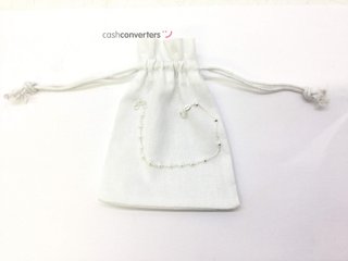 pulsera plata 925mm con piedra con perla
