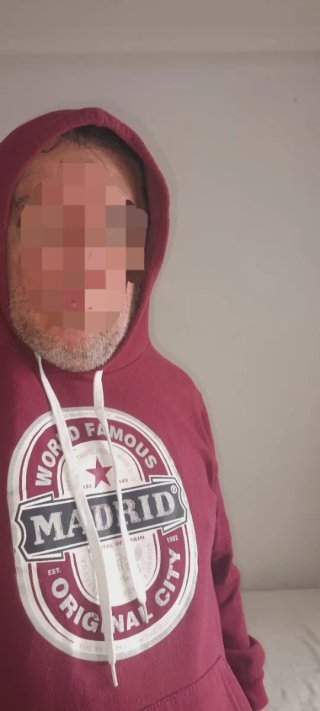 Sudadera Granate Madrid World Famous