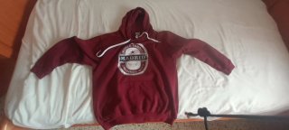 Sudadera Granate Madrid World Famous