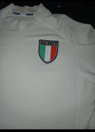 Maglia Italia Kappa Anni 2000 Taglia S