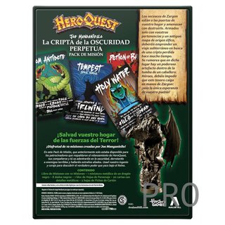 HeroQuest: La Cripta de la Oscuridad Perpetua Pack de Misión