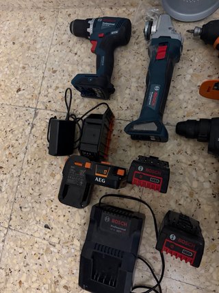 Lote Herramientas Eléctricas Bosch y AEG