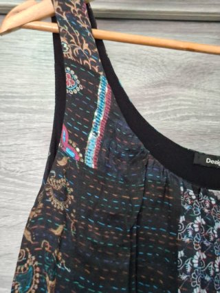 Vestido Desigual Patchwork