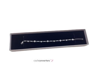 pulsera plata 925mm con piedra con circonita