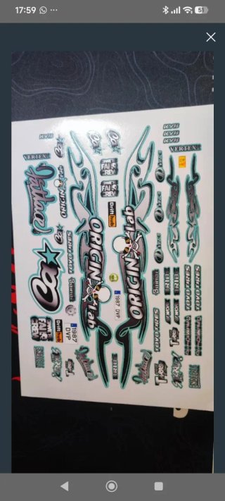 Pegatinas origin labo RC drift