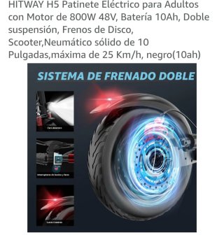 Patinete Eléctrico Hitway H5