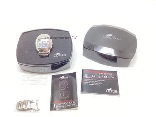 reloj pulsera caballero lotus 15313