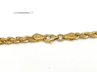 cadena oro 18k 30cm