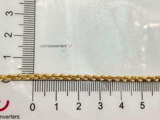 cadena oro 18k 30cm
