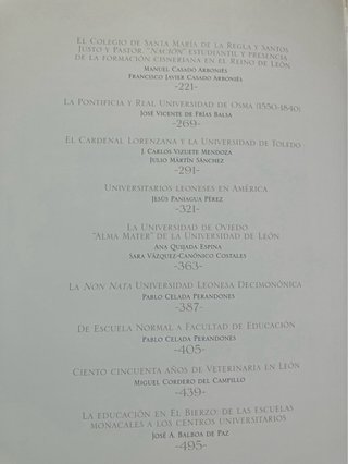 Hacia la Universidad de León. Nuevo. Libro