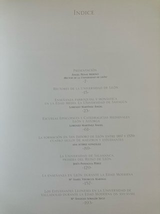 Hacia la Universidad de León. Nuevo. Libro