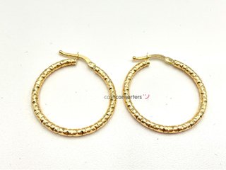pendientes oro 18k