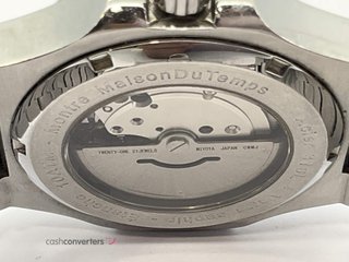 reloj pulsera caballero maison du temps arabic noir