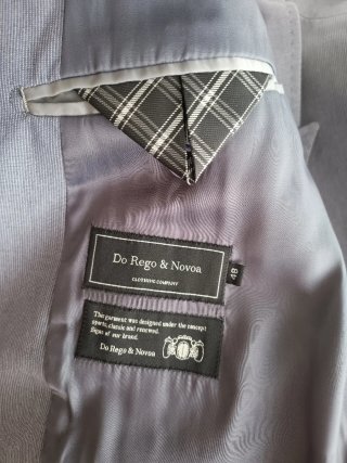 Traje Do Rego & Novoa Azul/Gris Talla M