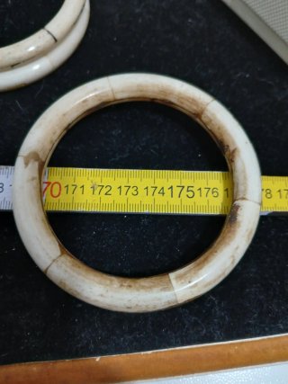 Set 3 bracciali in osso