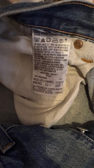 Pantalón Levi’s original vintage en talla S