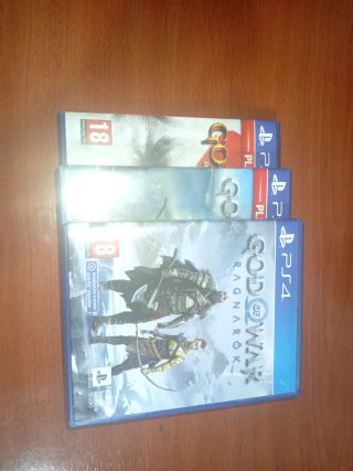Juegos PS4 God of War (3 Títulos)
