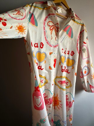 Vestido Veraniego Estampado Talla L