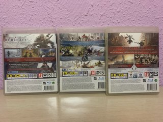 Pack Assassin's Creed PS3 (III, Brotherhood, II)