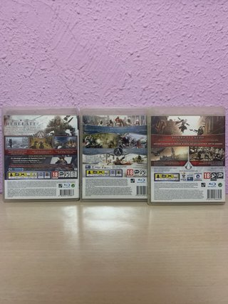 Pack Assassin's Creed PS3 (III, Brotherhood, II)