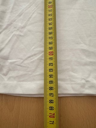 Camiseta Zeeman Algodón Manga Larga Blanca Talla M