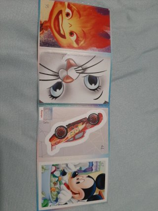 20 cromos Disney La Cocina Mágica