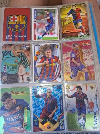 Lote Cromos de Fútbol la liga