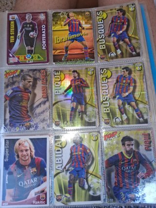 Lote Cromos de Fútbol la liga