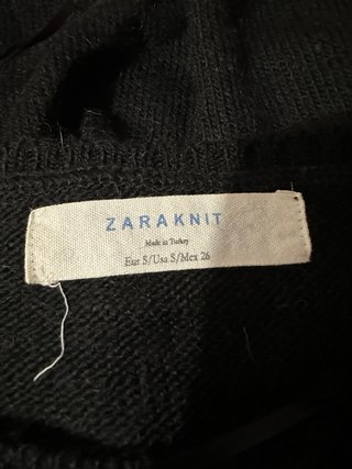 Jersey Zara Juste Parfait Negro