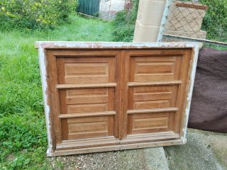 Ventanas de madera vintage