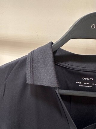 Top Oysho Negro Talla M