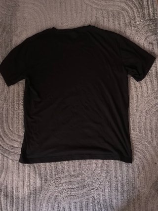Camiseta Champion Negra Bordada Talla XL