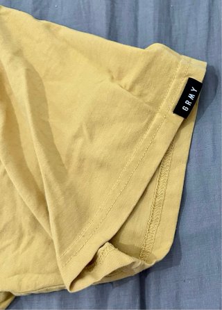 Camiseta Grimey amarilla talla XL