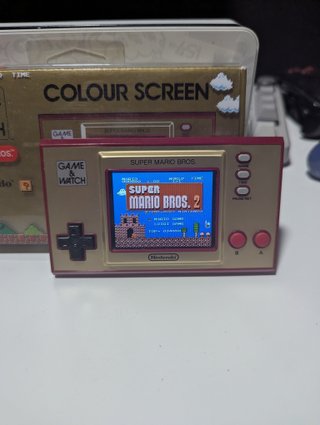 Game & Watch Super Mario Bros Nintendo Dorado