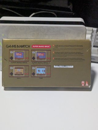 Game & Watch Super Mario Bros Nintendo Dorado