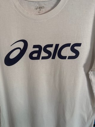 Camiseta Asics Talla S Blanca