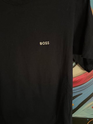 Camiseta BOSS Negra Talla L