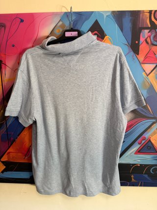 Polo Tommy Hilfiger Talla M Gris