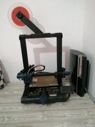 Impresora 3D Anycubic Negra y Roja