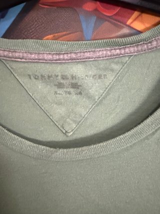 Camiseta Tommy Hilfiger Verde Talla XL