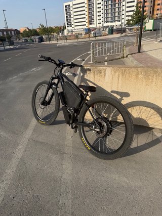 Bicicleta 3000w 72v