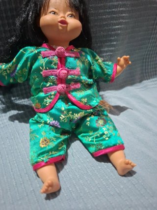 Muñeca antigua estilo chino