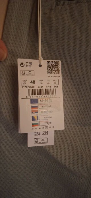 Pantalón Hombre  Nuevo