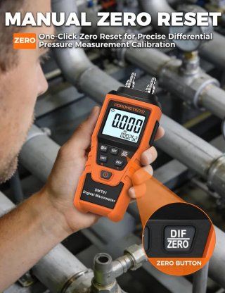Manómetro Digital de Precisión DMT01 – Control Pro
