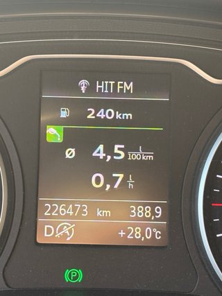 A3 1.6 TDI 110cv Stronic