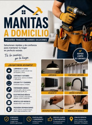 Manitas a domicilio | Montaje y reparaciones