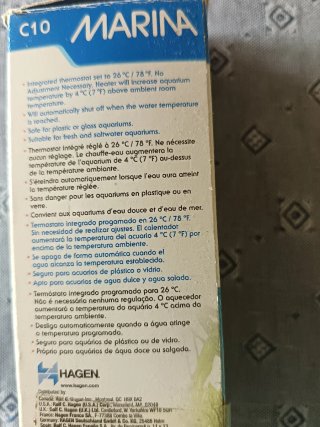 Calentador sumergible Marina C10