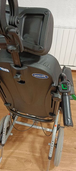 Silla ruedas basculante,reclinable posicionamiento