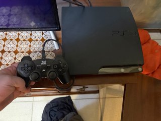 Ps3 Slim Nera + Controller + Giochi